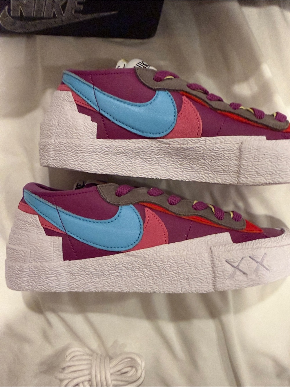 Nike Kaws Blazer low/ Sacai / Kaws Brand new in box shoes women’s size 8/men 6.5